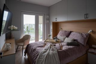 Apartament w stylu Feng Shui na 10 piętrze z widokiem, bezpłatny parking, nowy budynek, dostęp na kod - Łódź - 1
