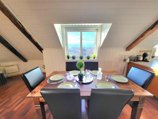 Sunset Penthouse, Fjord View & Parking - Trondheim - 4
