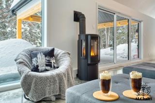 Cocotte d'hiver - Chalereux avec Foyer intérieur - Petite-Rivière-Saint-François - 5