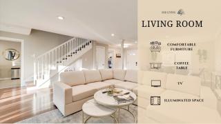 Elegant 5BR 2,5BA Holiday Home with Pool, Jacuzzi, BBQ, and Cinema Room - Farmers Branch - 9