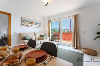 Amazing Sea and Golf Course view 2BR, Parking Pool - Benalmádena - 9