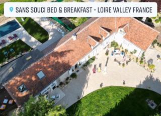 Sans Souci Bed and Breakfast Luxe Heated Pool and Restaurant - Luzillé - 1