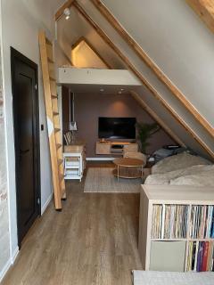 Stort loftsrom i Ålesund sentrum med enkel frokost - 5