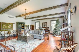 Spacious and Historic Cabin in New Haven with Pond! - New Haven - 7
