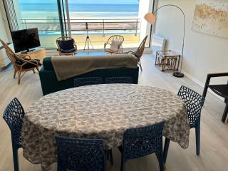 Appt traversant vu Mer et Dunes avec Garage - 1