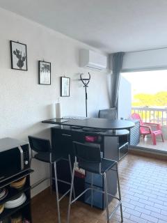 Studio Port Camargue,plage à 200m avec clim,parking,linges de lit inclus - 8
