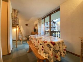Charmant studio cabine à Praz-Sur-Arly - 4 pers. avec parking et navette proche pistes - FR-1-603-91 - Praz-sur-Arly - 4