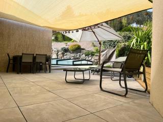 Studio cosy avec terrasse et accès piscine - Aurec-sur-Loire - 8