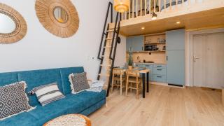 Apartamenty delux Sun & Snow Resort Jantar - rowerownia, siłownia zewnętrzna, grill - Jantar - 8