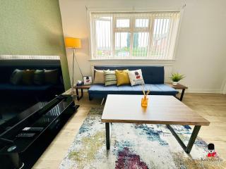 KozyGuru Spacious 3 BR 8ppl Hse 50% off Long stay - Manchester - 7