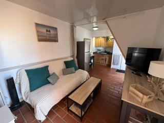 Maisonnette 2 Pièces, 4 Pers, Face Mer, Clim, Parking - FR-1-81-597 - Leucate - 7