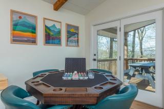 Asheville Private Retreat Game Room Hot Tub - 1