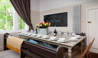 The New School Rooms - Beautiful, Georgian Apartment with Private Heated Pool and Hot Tub Sleeps 12 with Wifi and Parking near Bath - 7