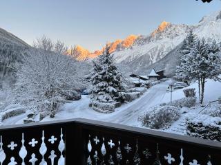 Les Houches vue magnifique avec piscine,pied des pistes de ski,garage - Les Houches - 0