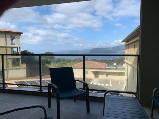 Appartement récent, tout confort , vue mer, plage à 5min - Propriano - 9