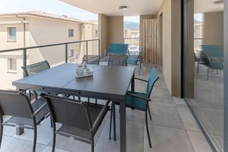 Appartement récent, tout confort , vue mer, plage à 5min - Propriano - 8