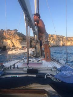 Velero en Menorca - Es Grau - 2