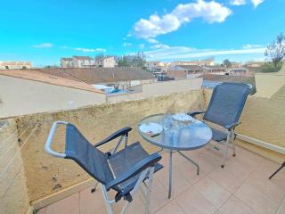 Studio climatisé avec terrasse et parking privé à Marseillan Plage pour 4 personnes - FR-1-326-817 - Marseillan - 9