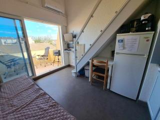 Studio climatisé avec terrasse et parking privé à Marseillan Plage pour 4 personnes - FR-1-326-817 - Marseillan - 7