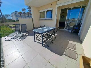 Charmant T2 en RDC, 2 pas de la plage, terrasse, parking privé, tout équipé! - FR-1-326-811 - Marseillan - 1