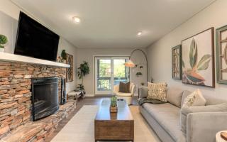 Creek View Villa - Full kitchen cozy fireplace Wifi golf course views - Holcomb - 5