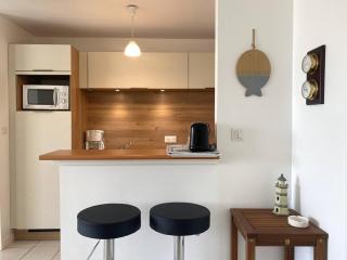 Appartement avec WIFI à 50m de la plage Coz Pors, Forum et Aquarium à Trégastel - FR-1-368-127 - 4