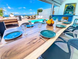 Villa Marguerite private pool and hot tub in Orient Bay - Orient Bay - 9