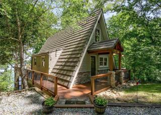 Cozy 3BR Cabin with Lake View in Dawsonville - Dawsonville - 7