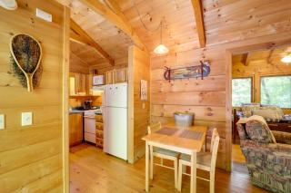 Hot Tub and On-Site Trails Secluded Marion Cabin - 4