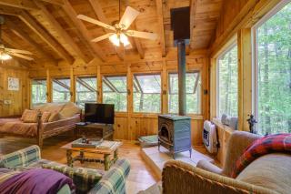 Marion Cabin with Hot Tub, On-Site Nature Trails! - Marion - 7