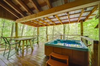 Marion Cabin with Hot Tub, On-Site Nature Trails! - Marion - 0