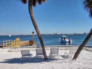 Beautiful Waterfront Home with amazing view of Boca Ciega Bay, private beach, dock with excellent fishing & beautiful sunrises! - St Pete Beach - 0
