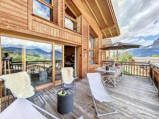 Demi-chalet de luxe avec piscine et vue Mont Blanc - FR-1-560-71 - Combloux - 9