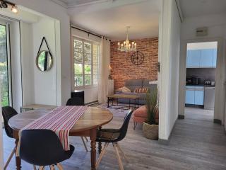Maison confort, 3 chambres, plage à 2 pas, jardin privé sans vis-à-vis, équipements modernes. - FR-1-788-12 - Merville-Franceville-Plage - 9