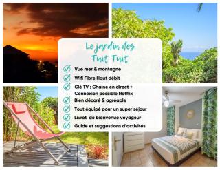 Le jardin des Tuit Tuit * Vue Mer * Cozy - Saint-Leu - 9