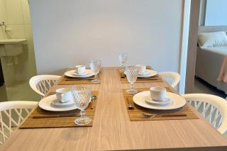 Smart Stay 1104 na praia de Ponta Verde - Piscina - Academia - Ar na Sala - Coworking - A 200m da praia - Maceió - 2