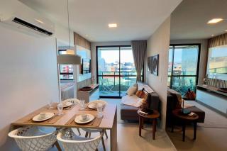 Smart Stay 1104 na praia de Ponta Verde - Piscina - Academia - Ar na Sala - Coworking - A 200m da praia - Maceió - 1