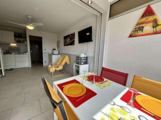 Studio/Cabine, 4 Couchages, Piscine, Parking, Proche Plage, St Cyprien - FR-1-225D-211 - 1