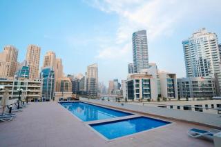 Spacious 1BR in Dubai Marina 10min walk to the Beach - Dubai - 2