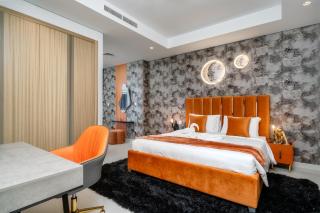 64th floor rooftop pool offering amazing Burj Khalifa views, 2BR apartment in Paramount Hotel Midtown - Dubaï - 7