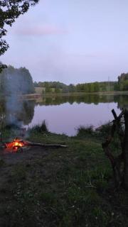 Leśna Chatka z prywatnym stawem, jezioro, sauna - 7