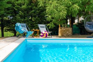 Villa Terra, private, luxury villa with pool 10 mins drive from the beach - Vasiliki - 5