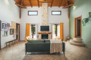 Villa Terra, private, luxury villa with pool 10 mins drive from the beach - Vasiliki - 8