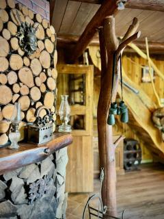 Leśna Chatka z prywatnym stawem, jezioro, sauna - 4