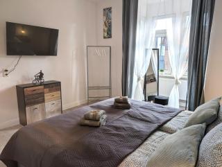 Flexibilität pur- perfektes Apartment für Familien und Geschäftsreisende 5 Schlafplätze, Amazon Prime & Parkplatz inklusive - Magdeburg - 7
