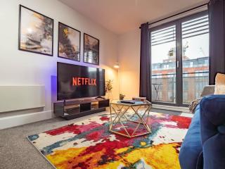 Arcadian apt for 3. City view with balcony - Birmingham - 6