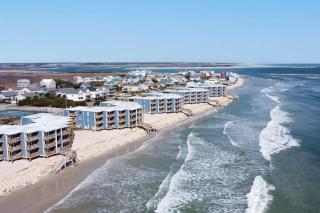 Beach Balcony Sun Oceanfront Condo Sandpiper - North Topsail Beach - 5