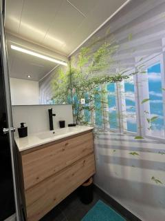 Studio agrandi mezzanine 824 - village naturiste - Leucate - 8