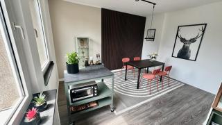 Apartment 2- Modernes Studio in Duisburg Meiderich, 4,7 km Hbf, U-Bahn 250m, Flughafen Düsseldorf 28 km, Landschaftspark 2,9 km, 5 Gehminuten von Herzklinik entfernt - 5