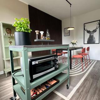 Apartment 2- Modernes Studio in Duisburg Meiderich, 4,7 km Hbf, U-Bahn 250m, Flughafen Düsseldorf 28 km, Landschaftspark 2,9 km, 5 Gehminuten von Herzklinik entfernt - 8